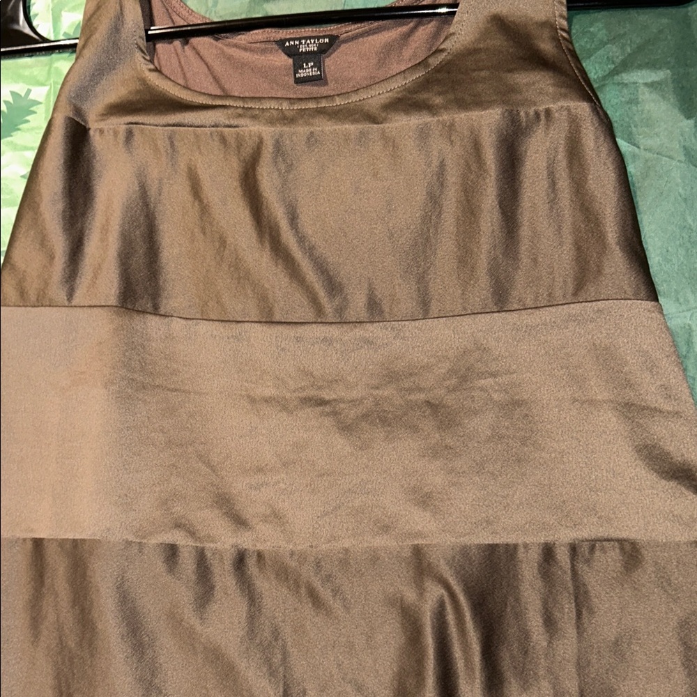 Ann Taylor Elegant Gold Blouse